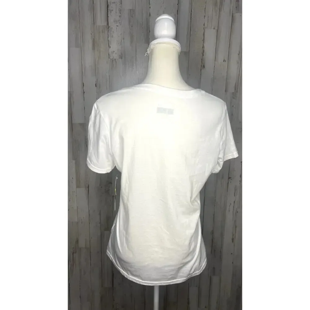 NWT Women's Small White Kansas City Chiefs Super Bowl LVII AFC Champions T-Shirt - Image 3