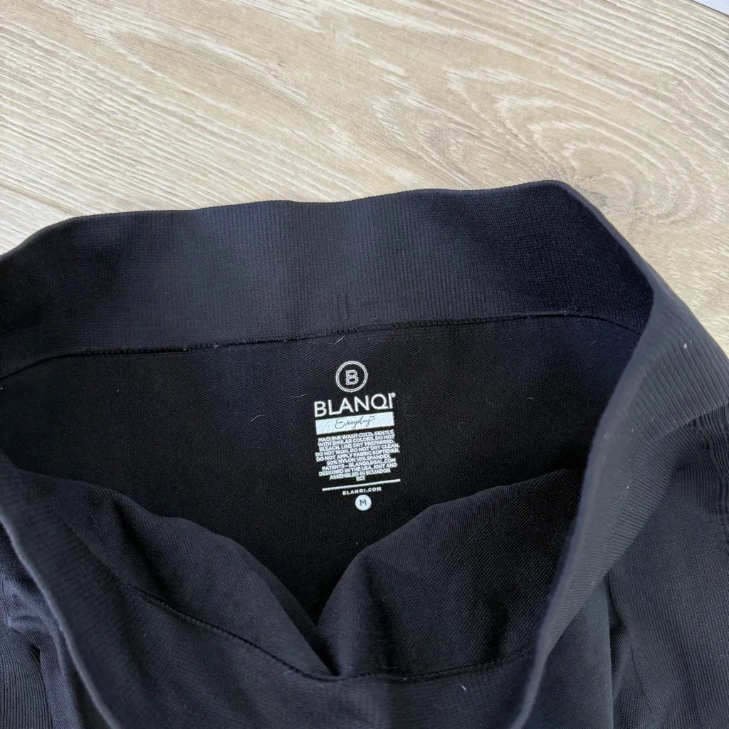 Blanqi Black Everyday Maternity Belly Support Leggings Size M - Image 8