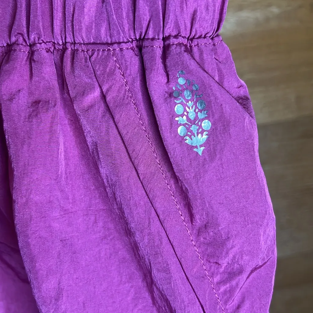 Free People Movement The Way Home Vivacious Pink Violet Short Lined Athleisure M - Image 5