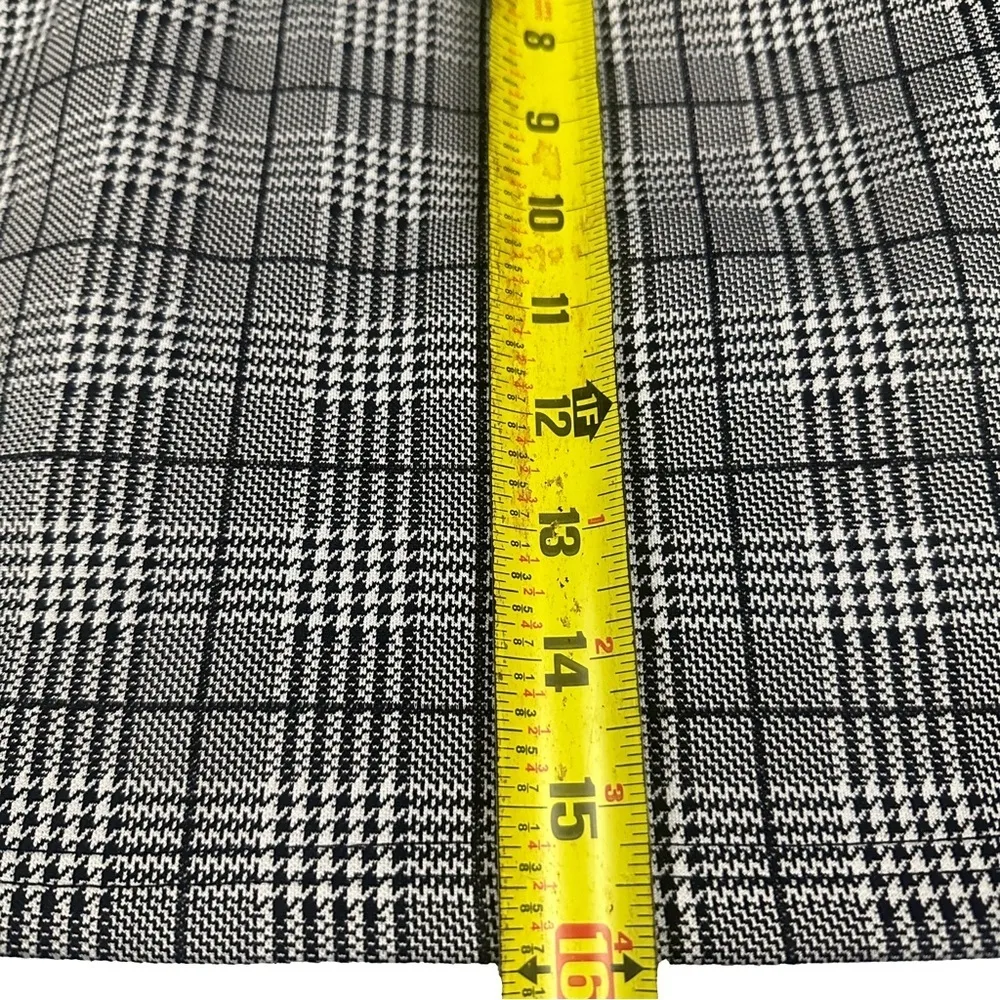 NWT Plaid Pencil Skirt XL Mini DarkAcademia Clueless Office Siren CorpCore Sexy - Image 4