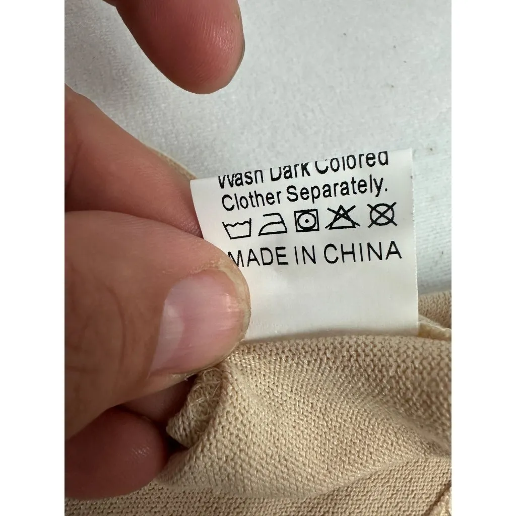 Sleeveless Beige Lounge Set Women’s Small 2 - Image 3