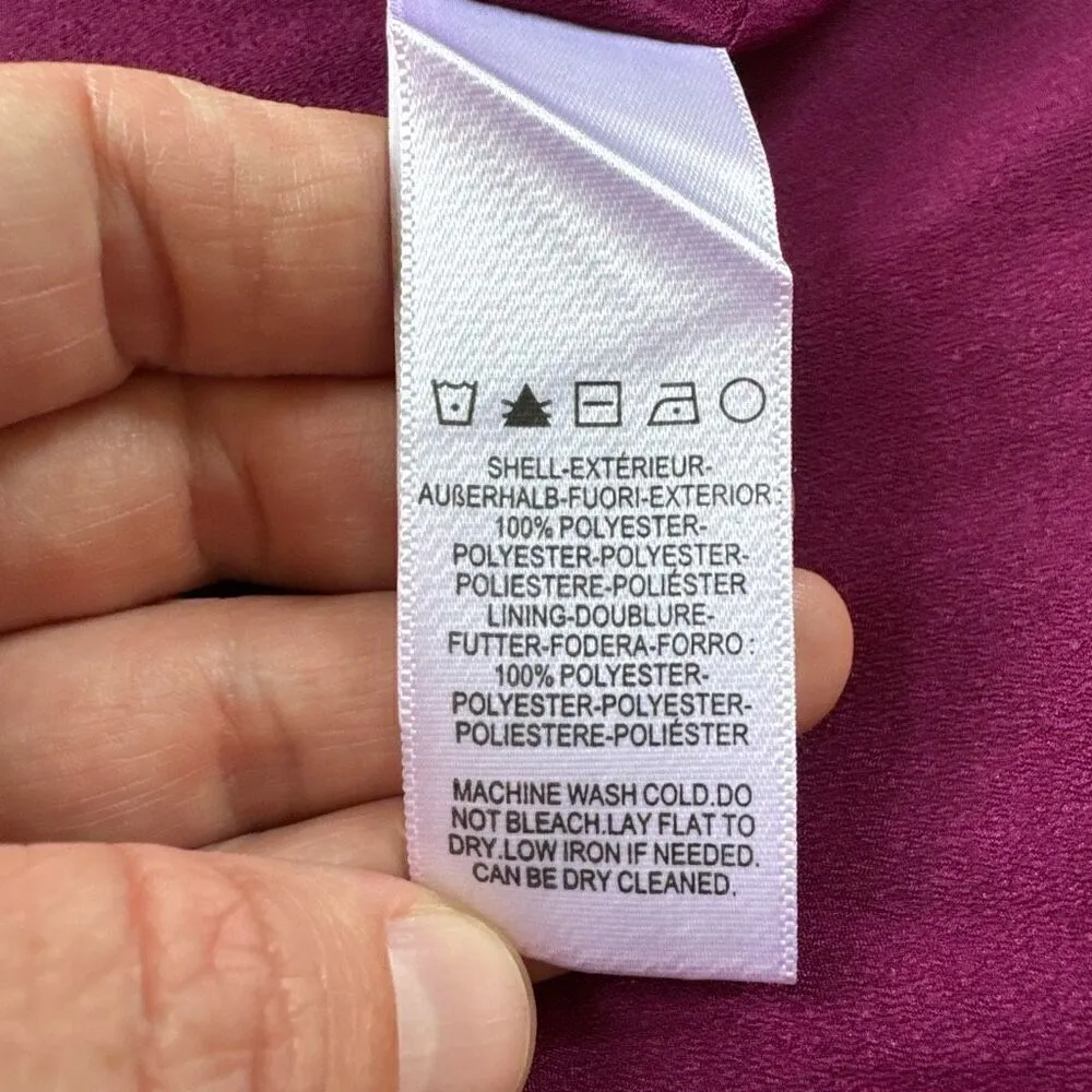 Dress the population formal one shoulder dress with slit xxs - Image 4