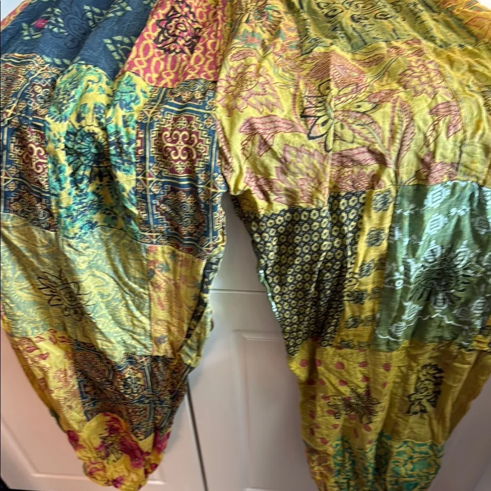 Handmade patchwork pants - Image 4