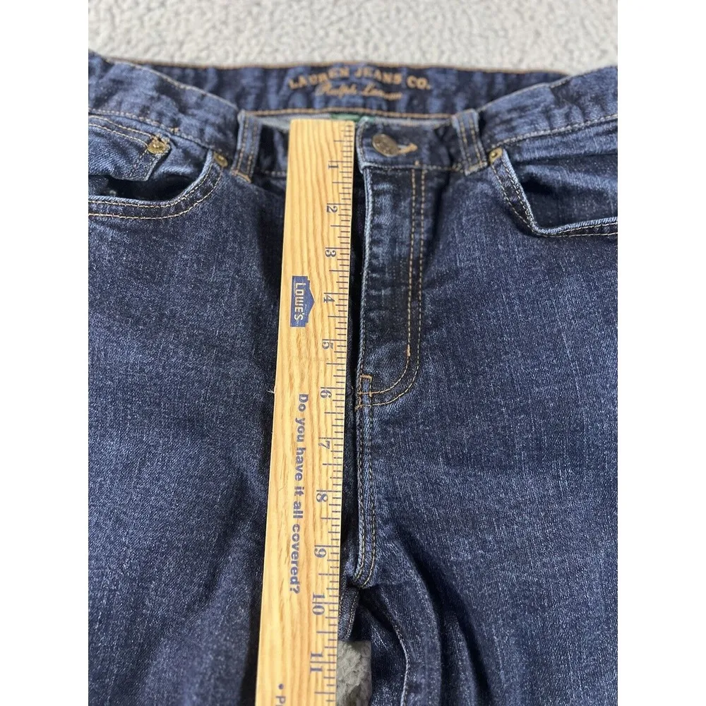 Lauren Ralph Lauren Jeans‎ Womens 10 Classic Bootcut Denim Pants - Image 7