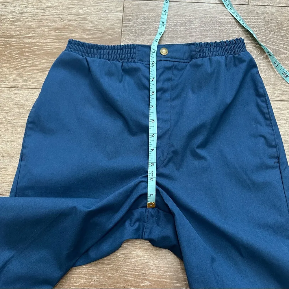 Vintage WOOLRICH Made in USA Knickers Hiking polyester blend Women's Small Navy - Image 13