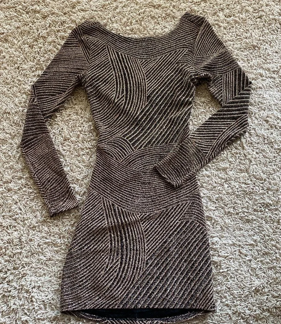 Long-sleeve Bodycon Dress - Image 3