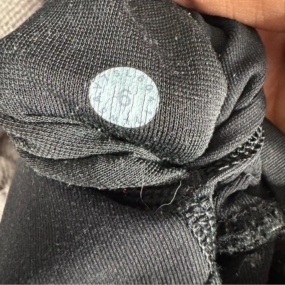 lululemon leggings deep dye black and gray size 6 - Image 6