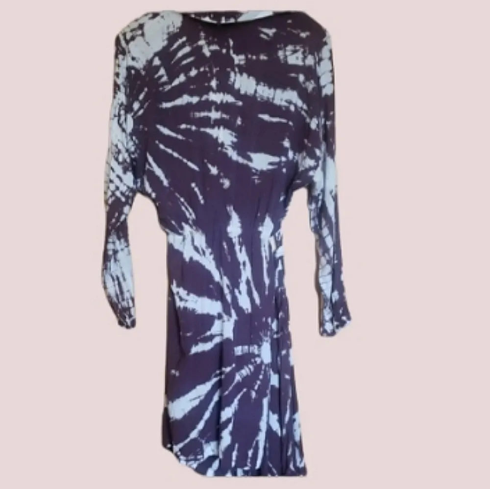 Young, Fabulous & Broke Raine tie - dye collared wrap dress nwt 🎀 - Image 11