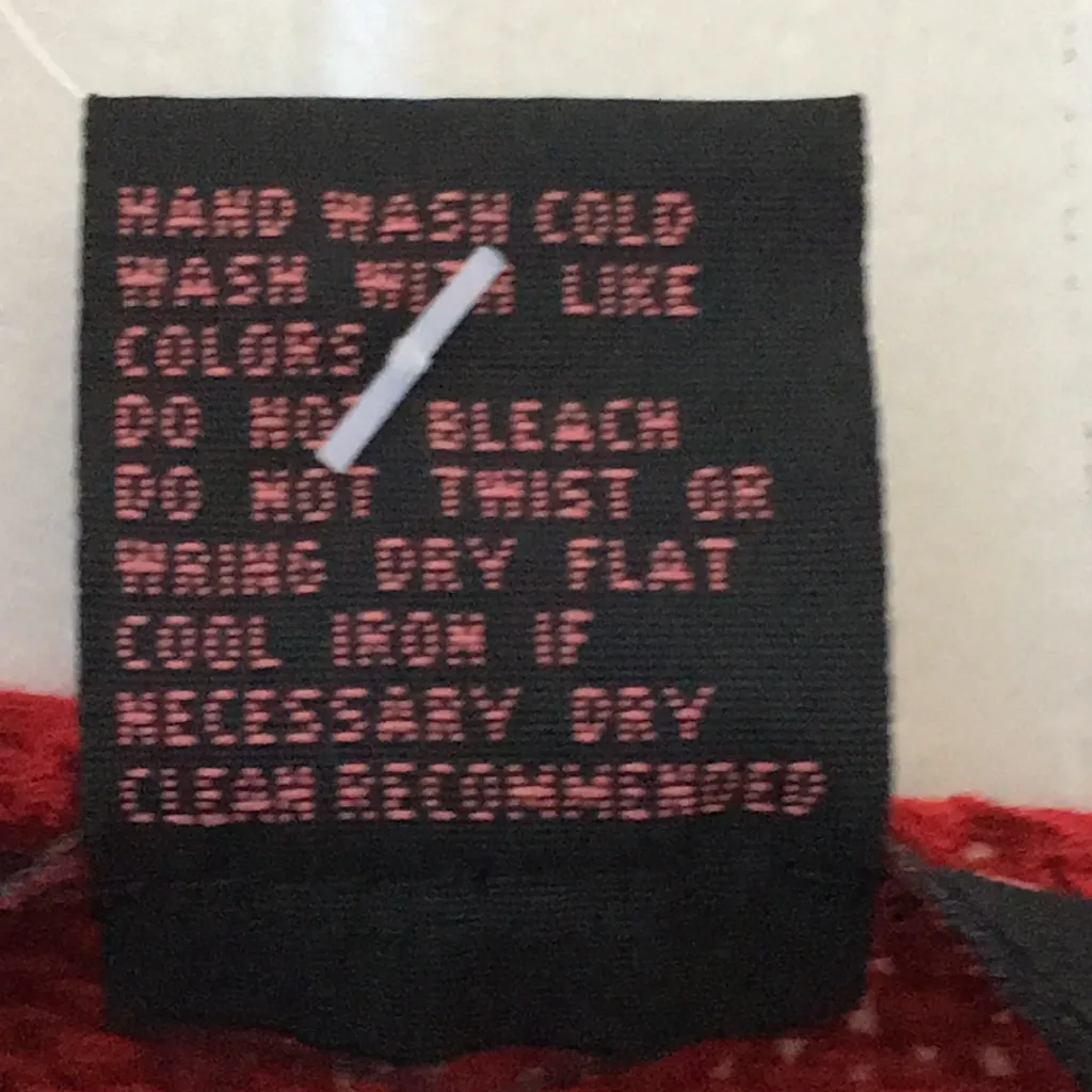 FINAL MARKDOWN Ladies’ NWT francesca rose Sweater (XL) Red - Image 7