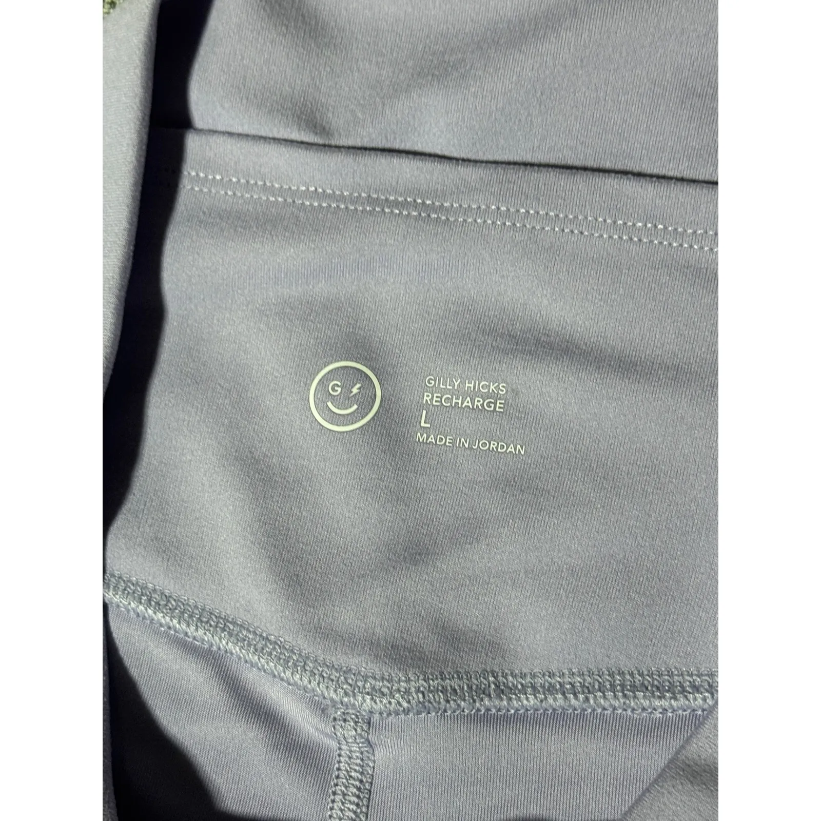 Gilly Hicks Recharge Purple relaxed wide let Yoga Pants Womens Size L Flare Leg - Image 4