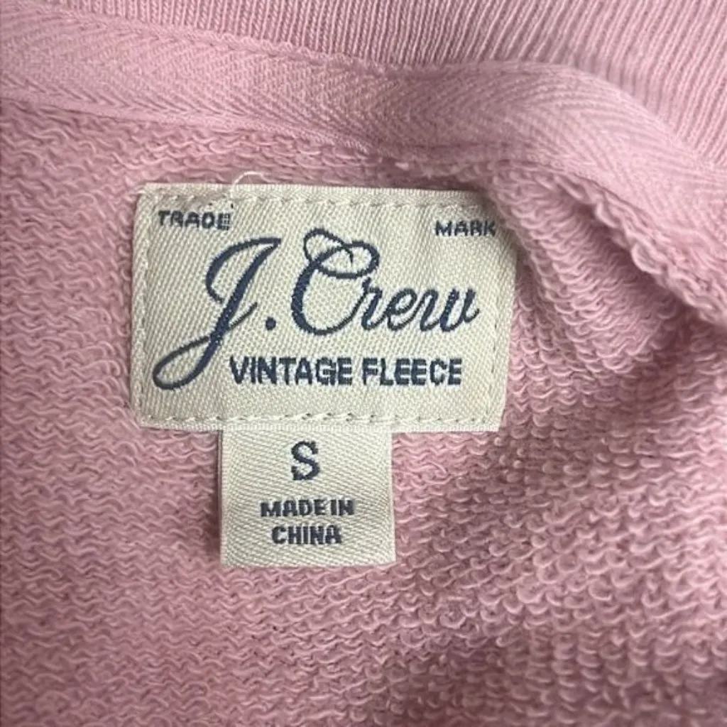 J. Crew “Vintage Fleece” Terry Crewneck Pullover - Image 6
