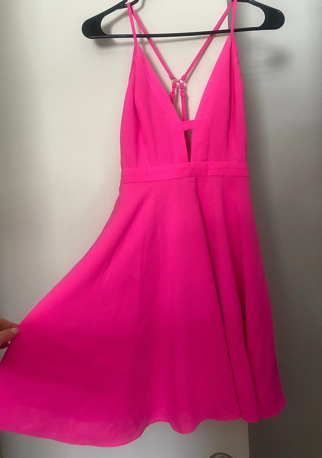 Blush Hot Pink Dress - Image 3