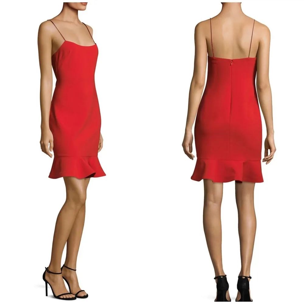 LIKELY red sheath cocktail dress - Image 6