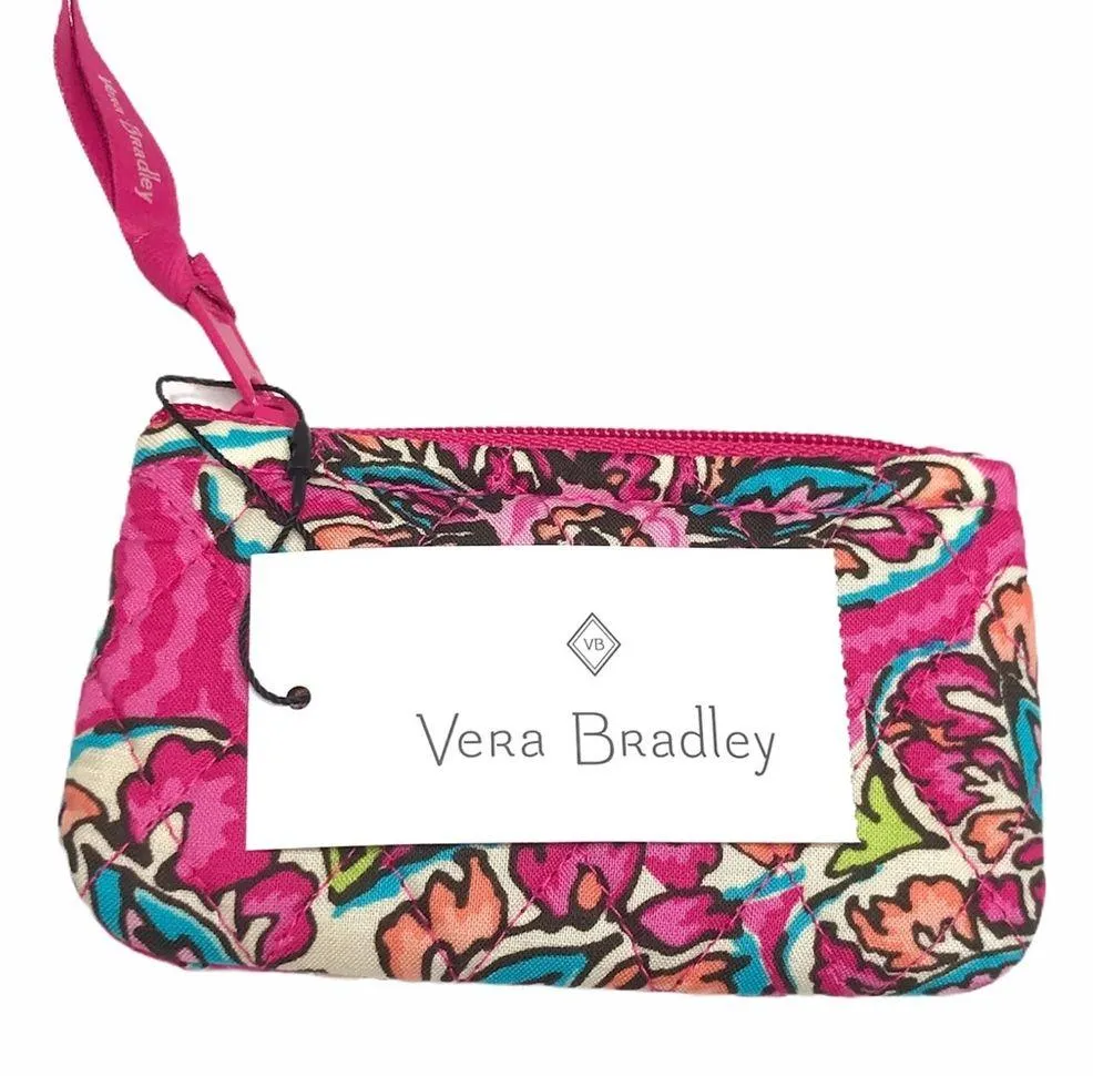 Vera Bradley Coin Purse Sunburst Floral Pink - Image 5