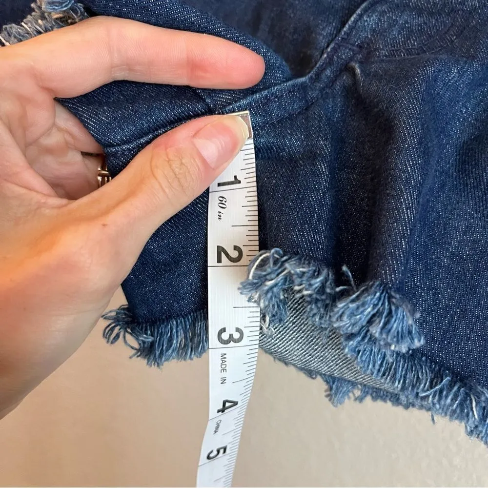 Tory Burch Denim Cutoff Short - Image 8