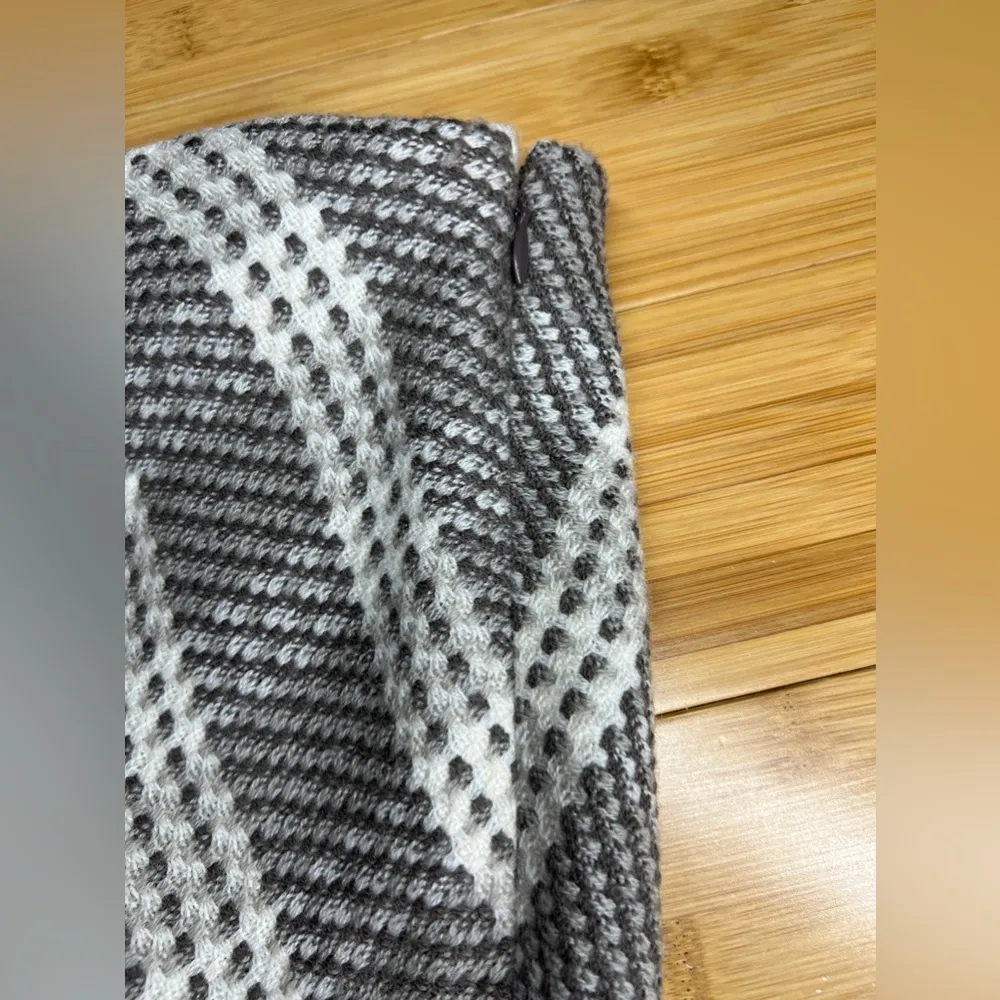 Valerie Stevens Skirt|Neutral Browns & white|100% Wool|Size:12|Modest|70s Style| - Image 7