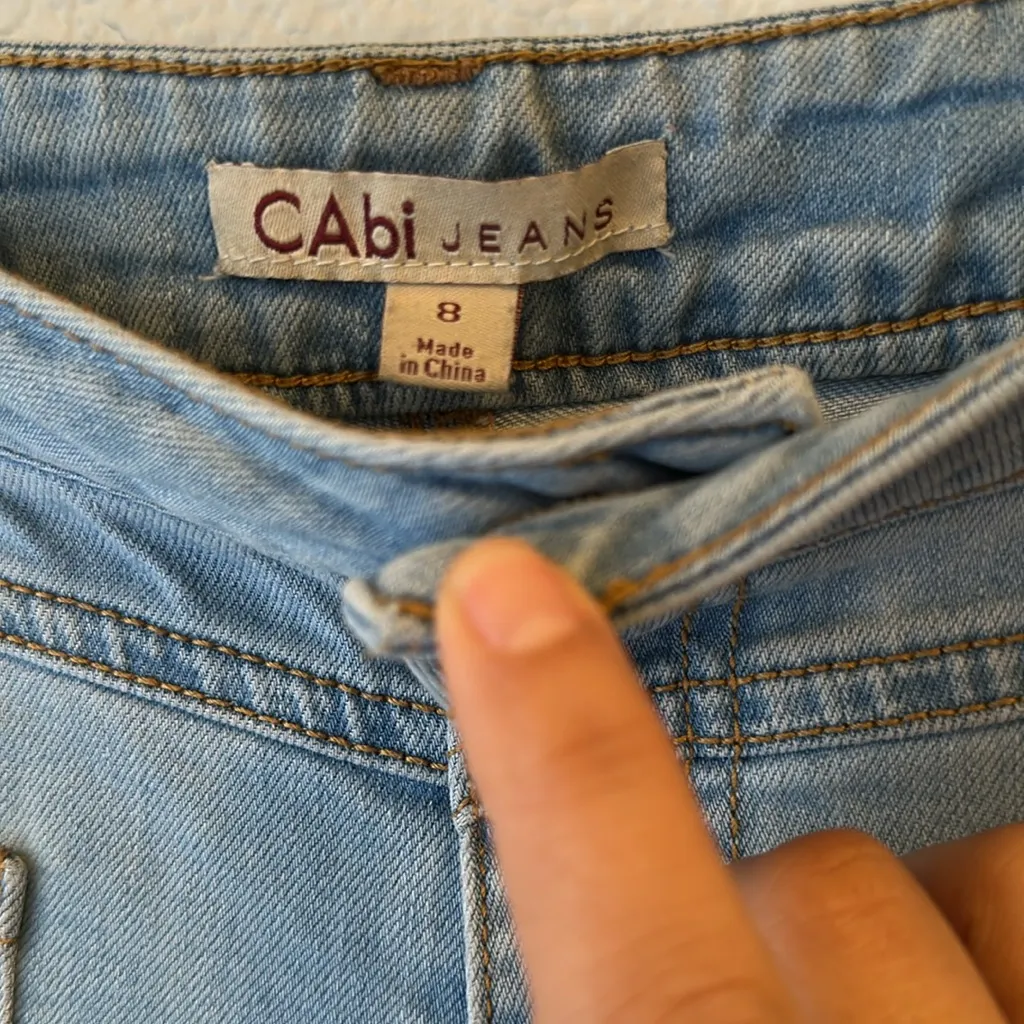 CAbi  Light blue jeans sz 8 - Image 3