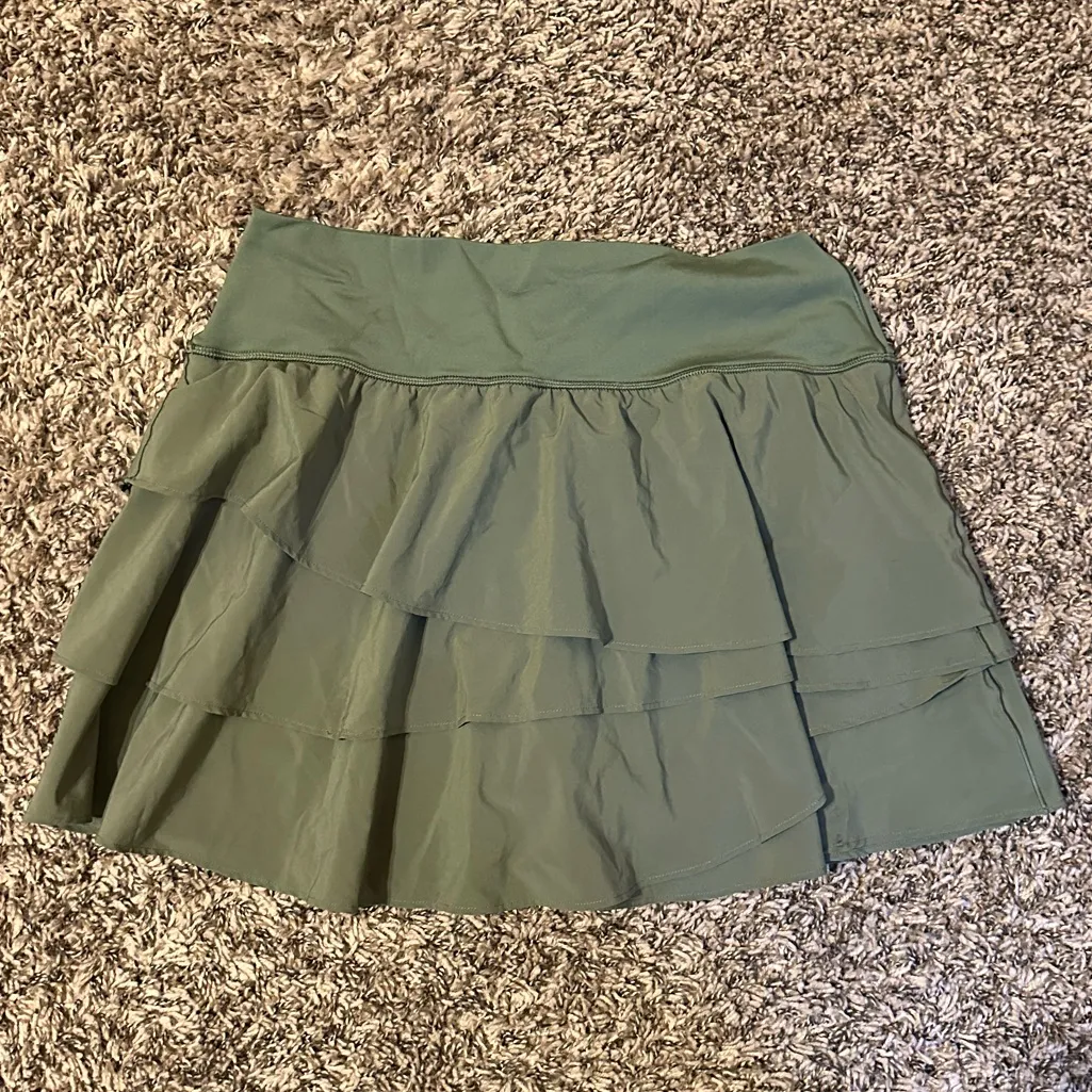 Offline By Aerie Skirt Skort Green Large - Image 4