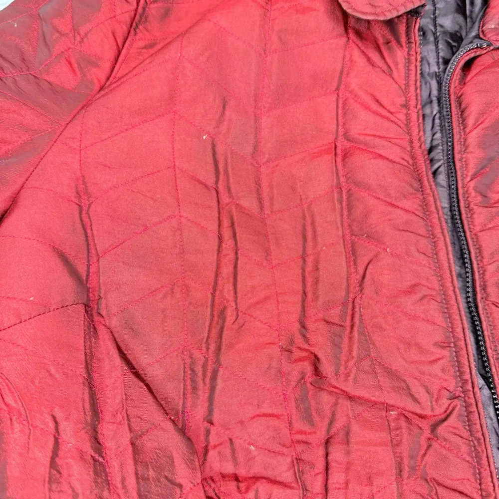 UBU 202S Milan Reversible Jacket red and black with flip zipper xl - Image 3