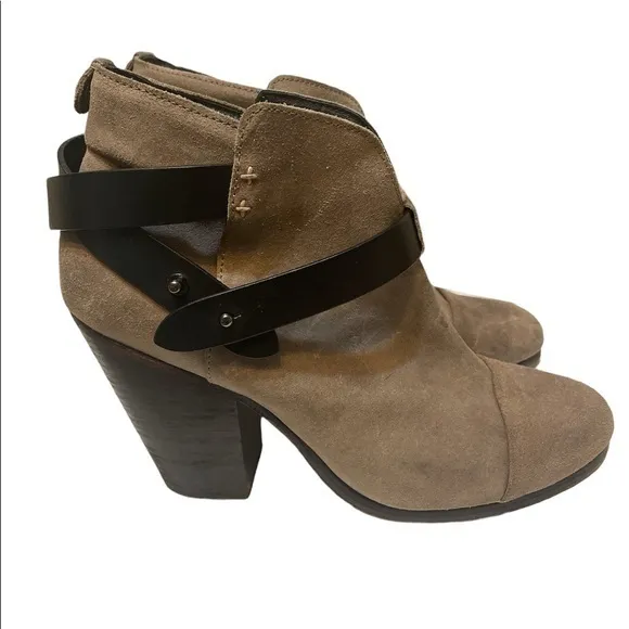 Rag & Bone suede Harrow ankle boots leather Sz EU 40 - Image 7