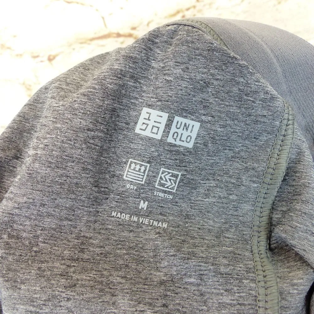 Uniqlo Ultra Stretch Active Shorts Womens M Heather Grey Athletic Sport Gym - Image 9