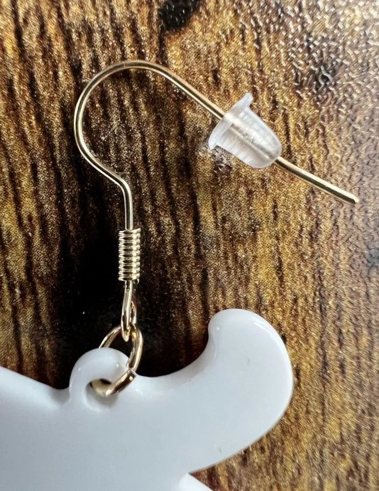 Alabama | UA, Bama logo “A” earrings Red - Image 4