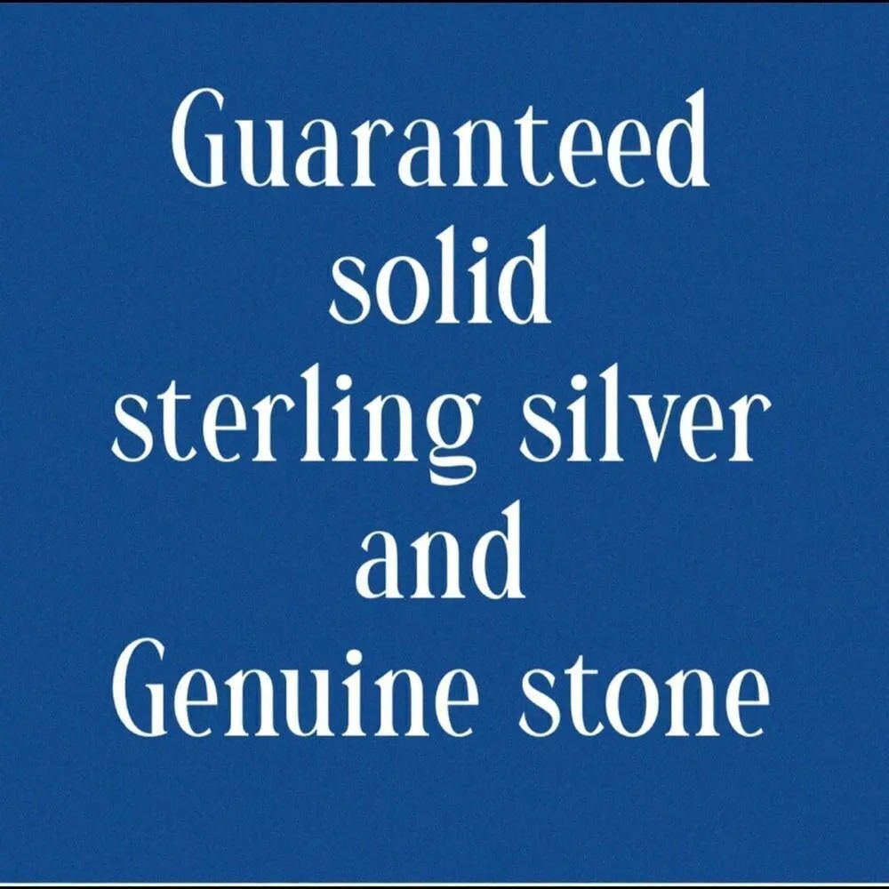 Selenite & Garnet Sterling Silver Pendant White - Image 2