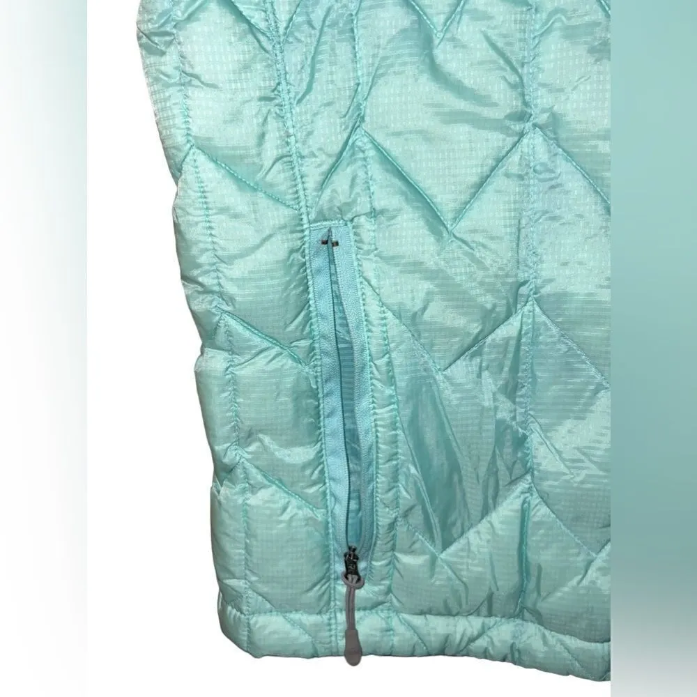 Alpine Design blue duck down sleeveless full zip vest with pockets size medium - Image 2