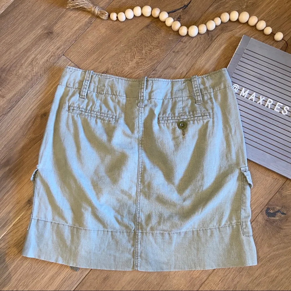 ANTHRO Paper Boy Cargo Skirt - Image 3