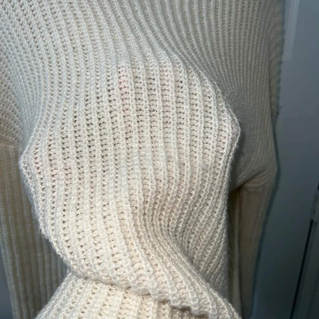 PrettyGarden | Deer Plush | Cream Sweater Size M - Image 4