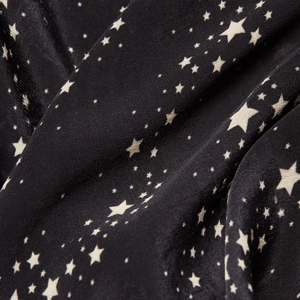 Figue Ani star print draped asymmetrical hem tunic size M Size M - Image 24