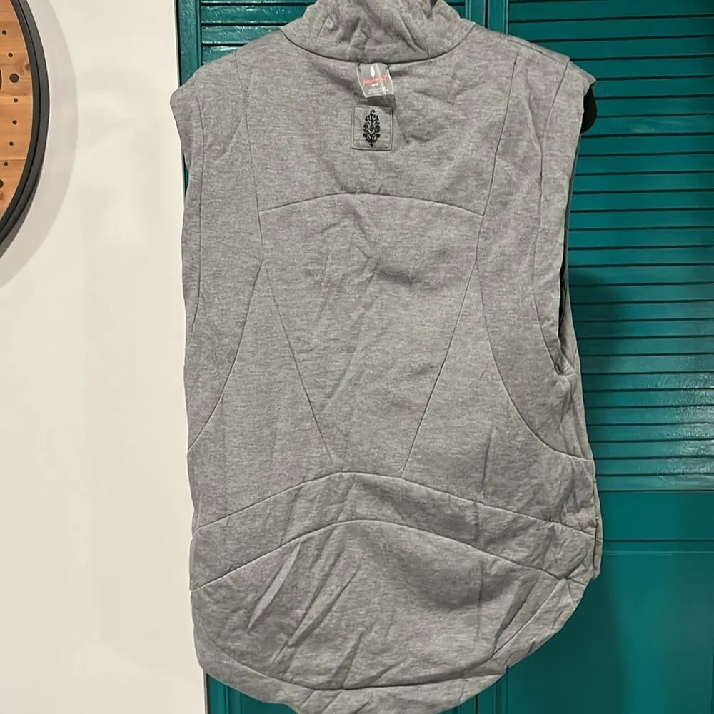 Free People NWT Slalom Reversible Fleece Vest - XS - Image 8