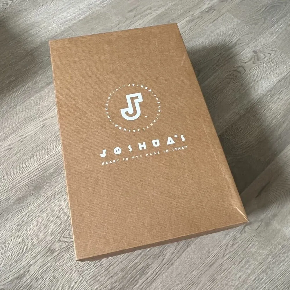 JOSHUA SANDERS Shoes Womens 39 Gray Felt Bow Slip on Sneakers Made in Italy Size 8.5 - Image 9