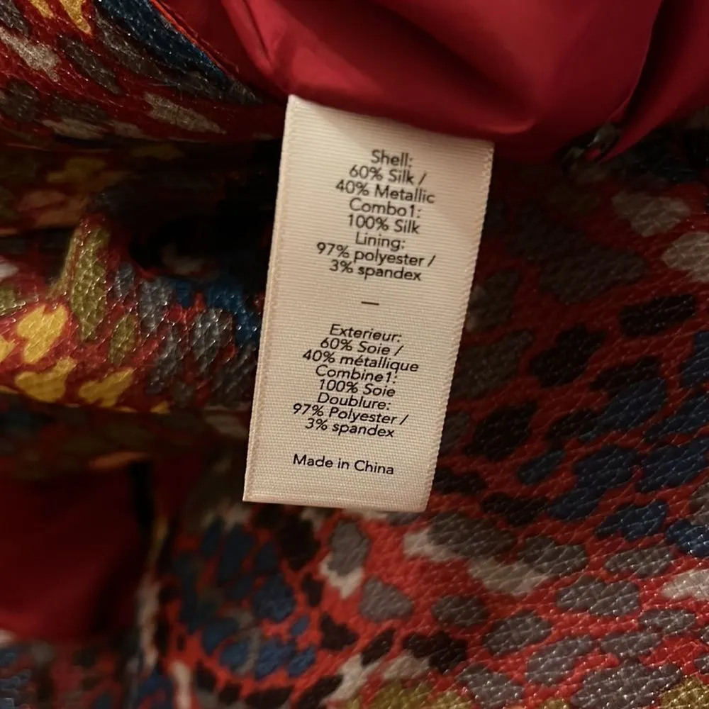 Elizabeth & james Mallory silk mini dress small - Image 7