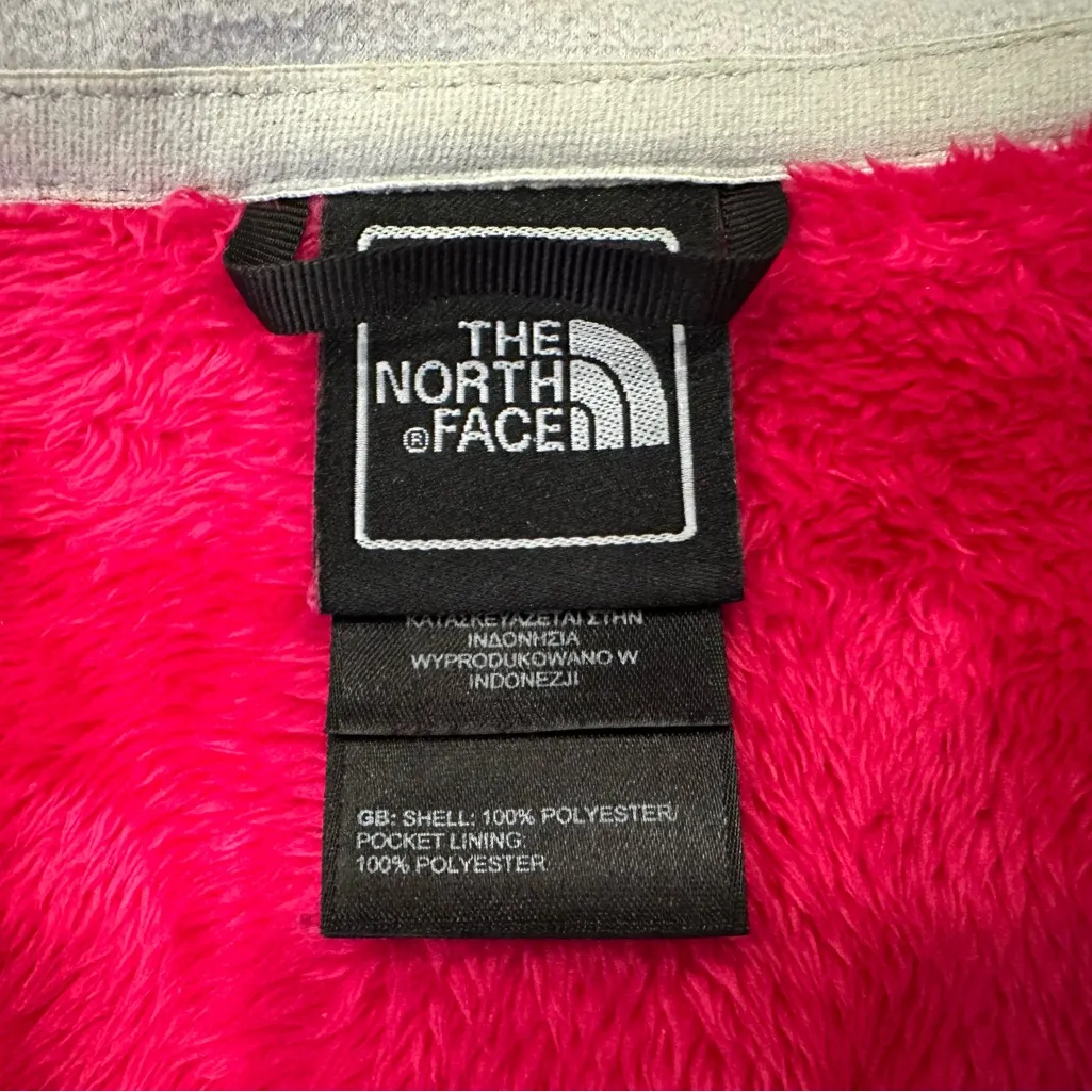 The North Face Fuchsia Pink Fleece Jacket Women's Medium M - Image 6