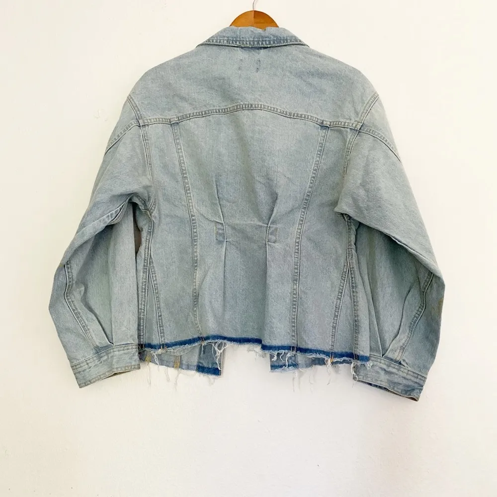 NWOT UO 80s Trucker Oversized  Acid Wash Jacket - Image 5