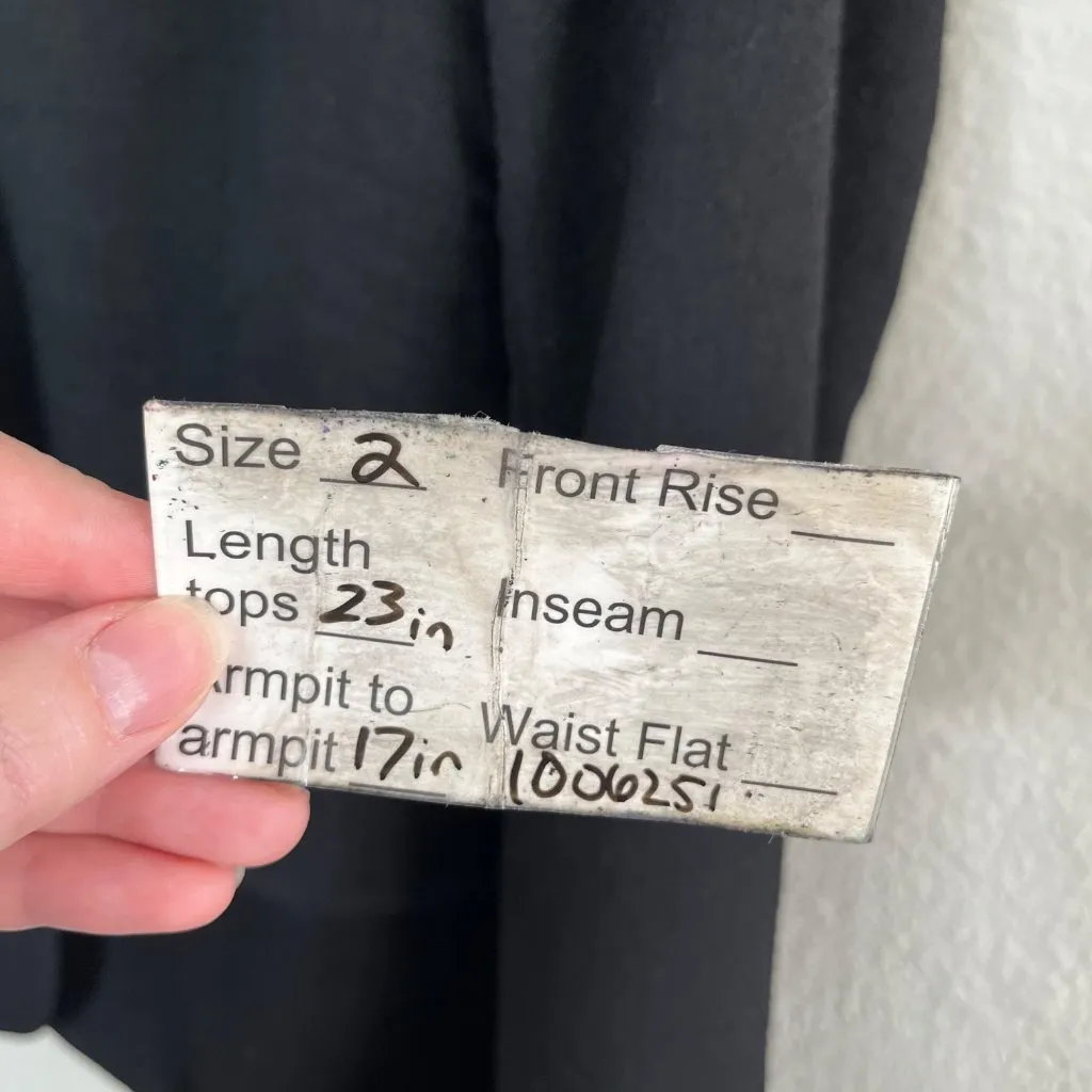 J. Crew Womens Black Preppy Wool Schoolboy Blazer Size 2 - Image 12