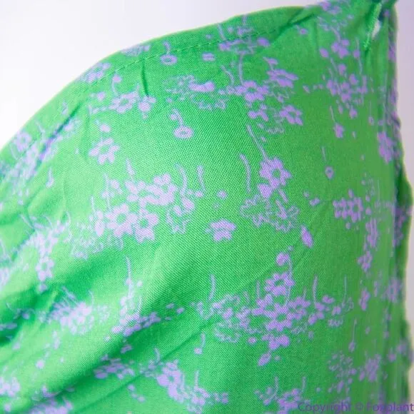 NEW Intimately Free People Caught Up Printed Slip Dress,‎ Green, XS - Image 11