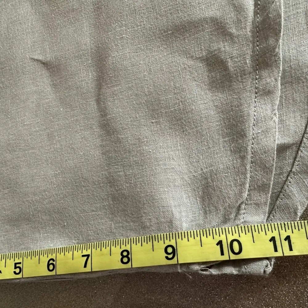 Nicole Miller New York Dolman 100% Linen Women's Shirt (661) - Image 10