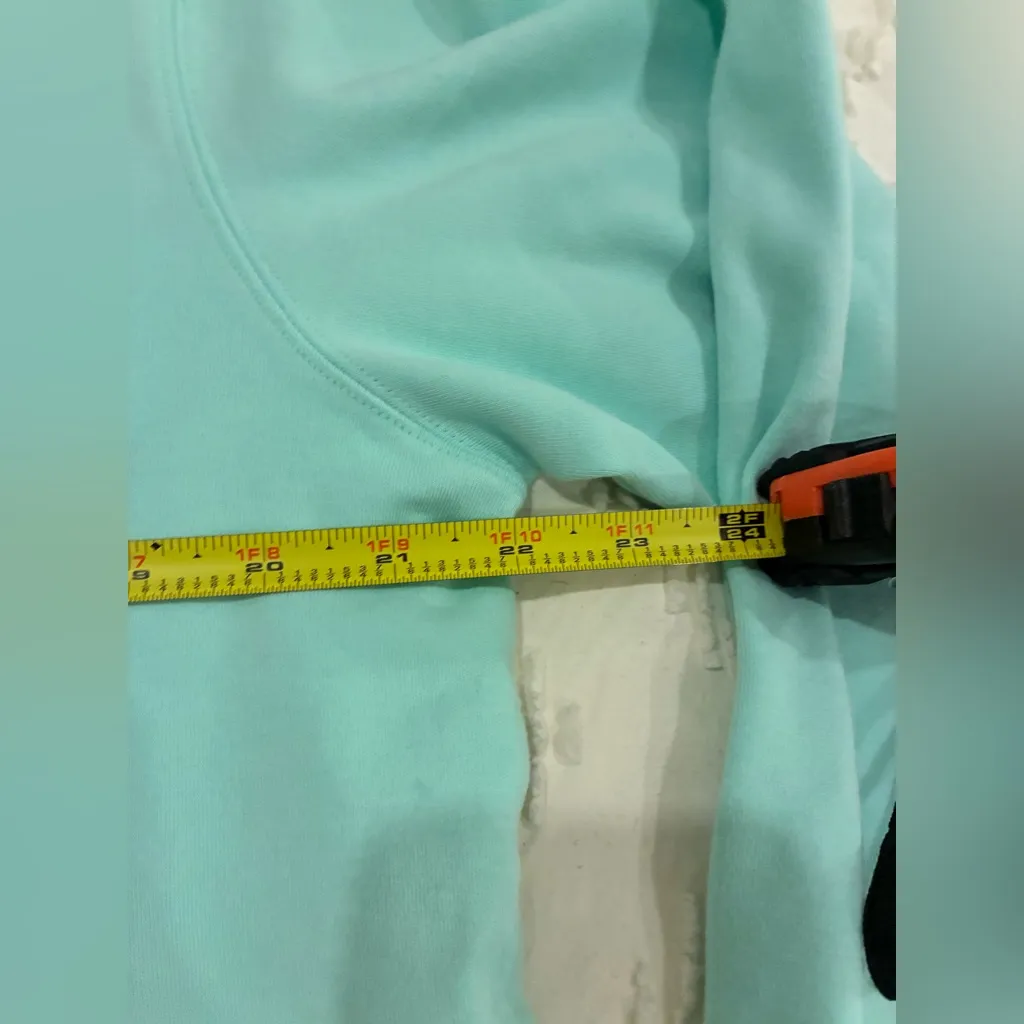 Vineyard Vines teal quarter zip Sweater - Image 2