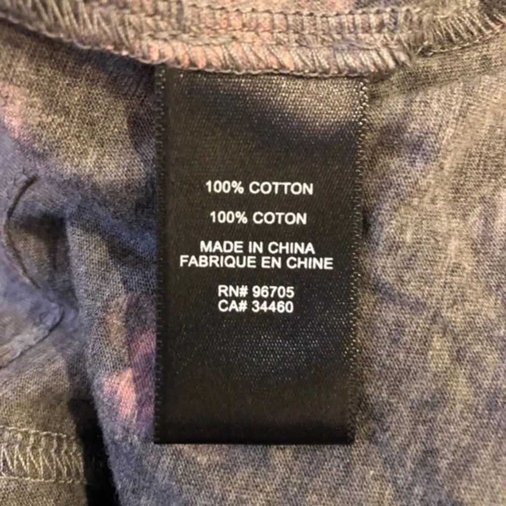 Rebecca Taylor Daniella Floral Jersey Top Gray S - Image 7