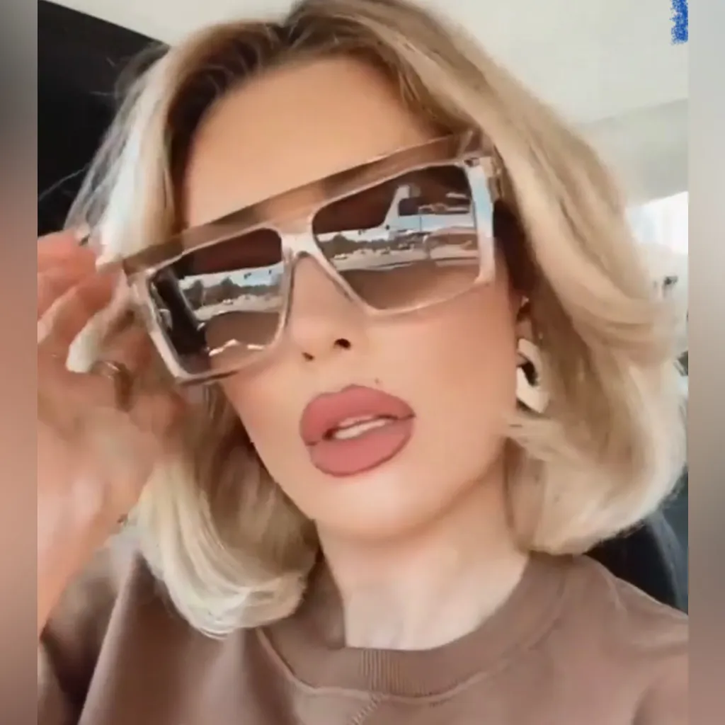 3 for $15 Sloane Oversized Sunglasses Brown - Image 6