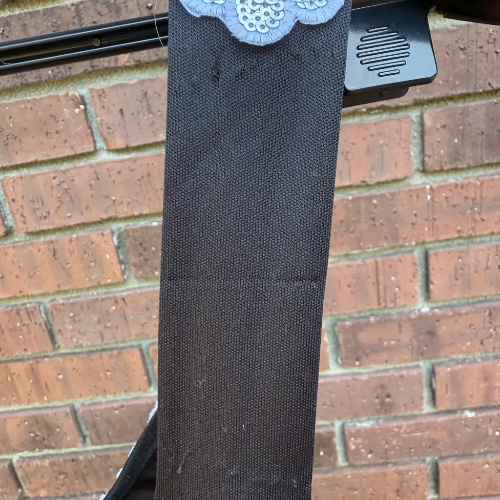 Leg Avenue Glamour Flapper Halloween Costume Dress Black Silver Plus Size 1X-2X - Image 11