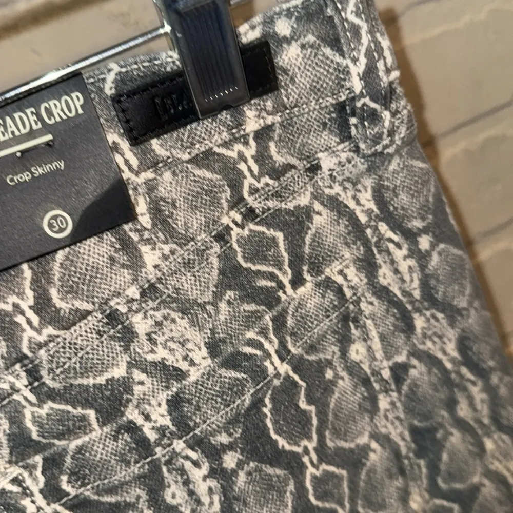 Blank NYC jeans Snake Print Pants skinny reade crop stretch NEW 30 baddie denim - Image 5