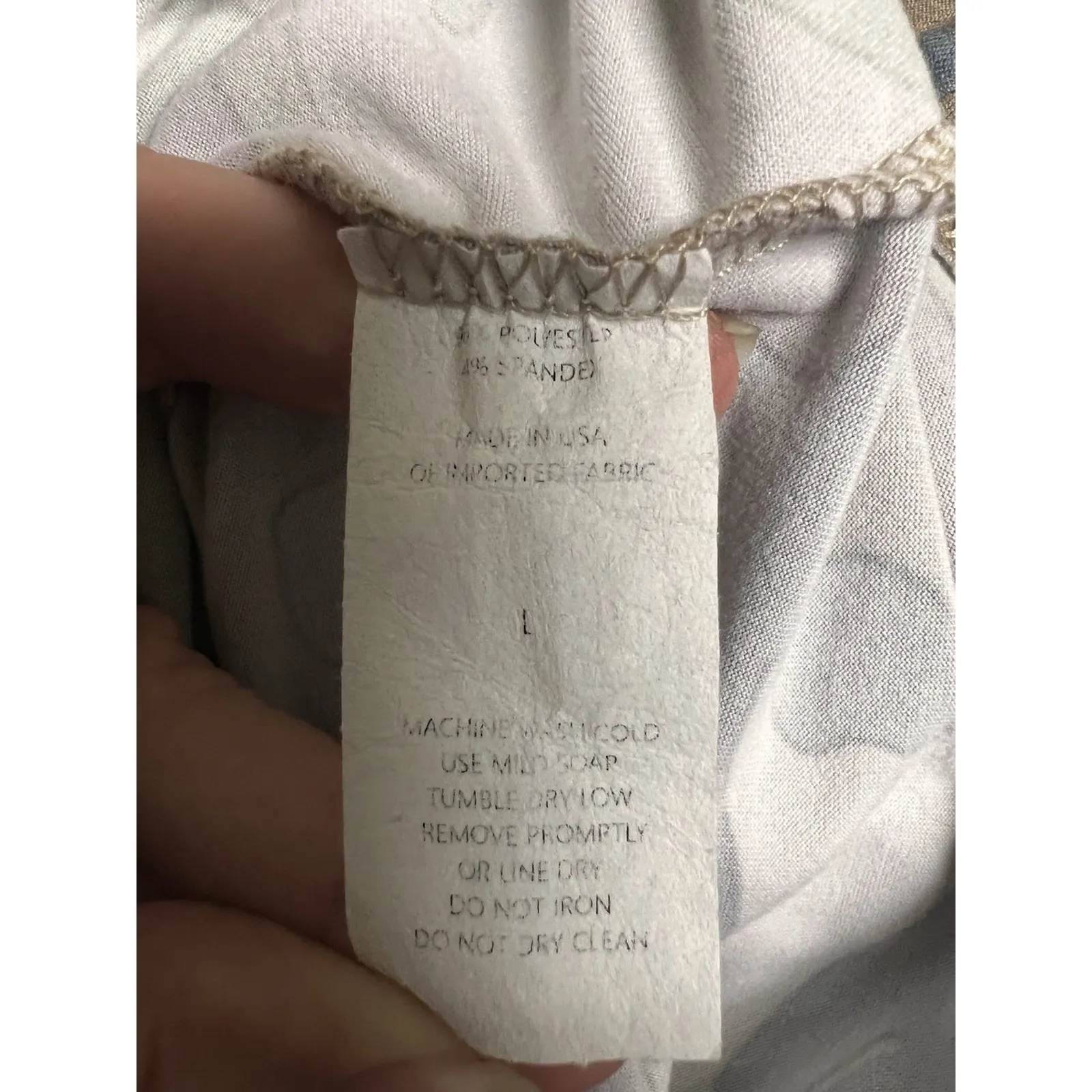 026-001 Women's Boho Jane SIze Large‎ Shirt Camo Camouflage Bell Sleeve - Image 7