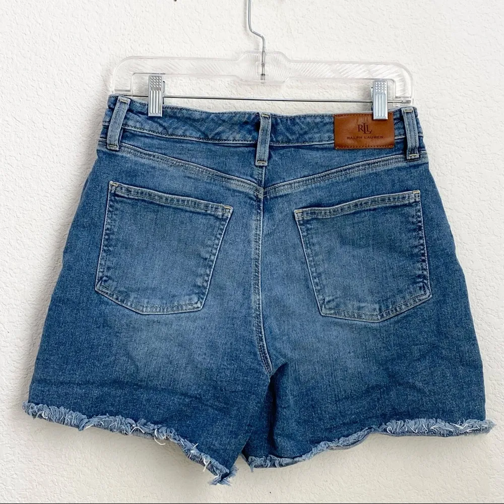 Lauren Ralph Lauren High Waist Mom Shorts Size 6 - Image 8