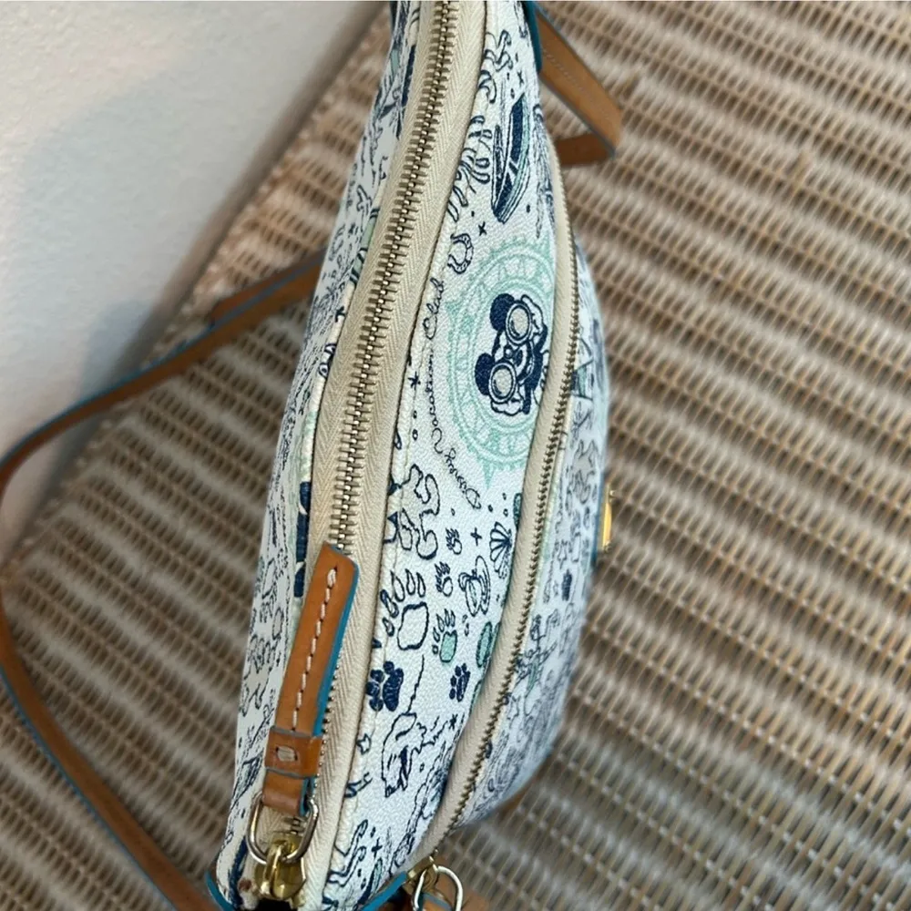 Dooney & Bourke Ltd Edition Disney Vacation Club Letter Carrier Crossbody Bag - Image 10