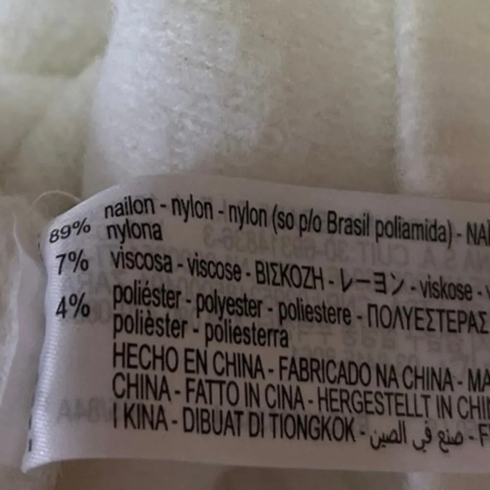 Zara White Mock Neck Knit Cropped Long Sleeve Pullover Sweater Top Size S - Image 4