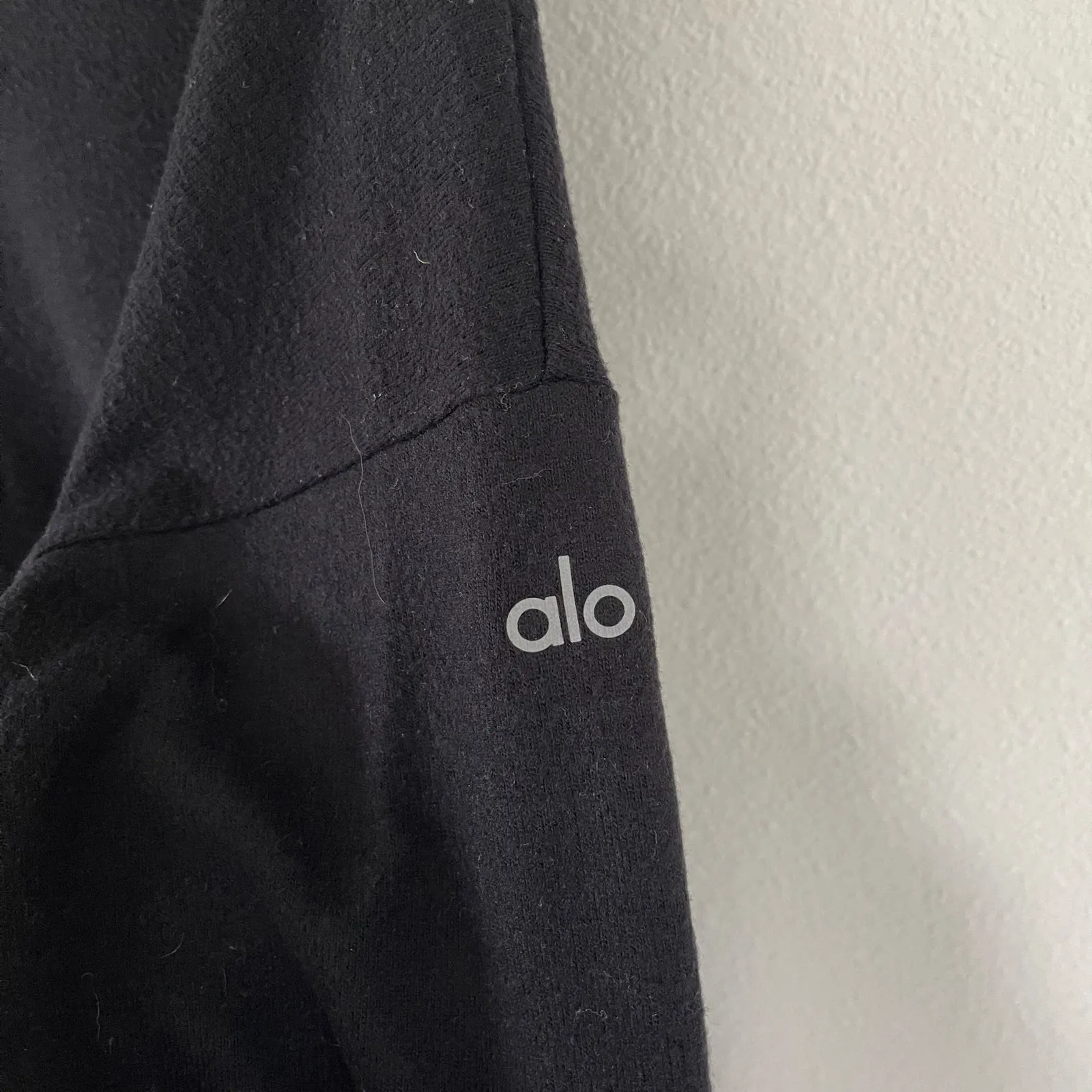 Alo Black Soho Pullover (Size L) - Image 3