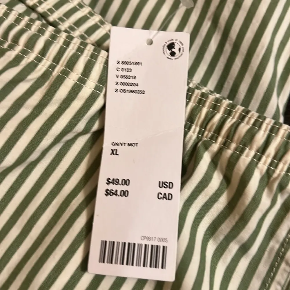 BDG Stripe Cotton Drawstring Waist Pants NWT - Image 4